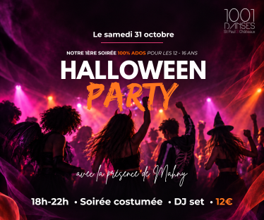 Halloween Party ados à Saint-Paul-Trois-Châteaux le 31 octobre 2026